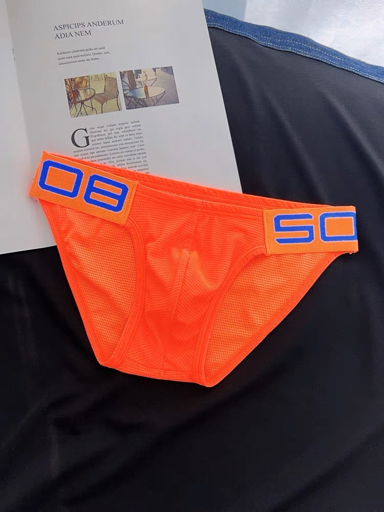 OBSO MEN’S HIP LIFTING MESH BRIEFS