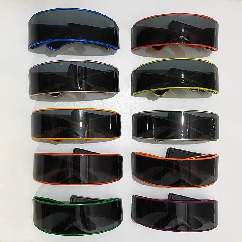 UNISEX LED WIRELESS LUMINOUS PARTY GLASSES