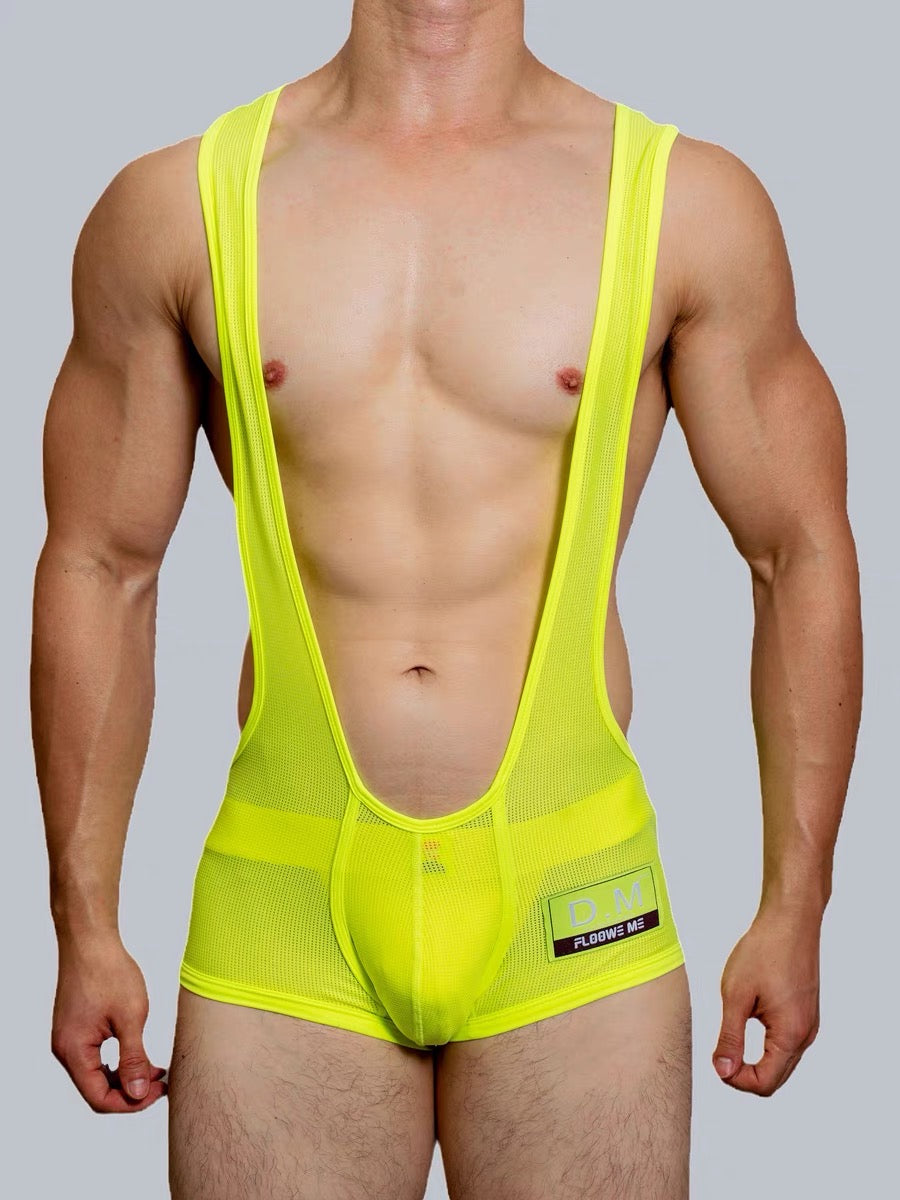 DM MEN’S BREATHABLE MESH JUMPSUIT