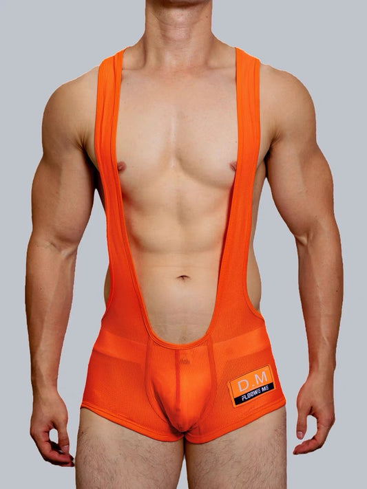 DM MEN’S BREATHABLE MESH JUMPSUIT