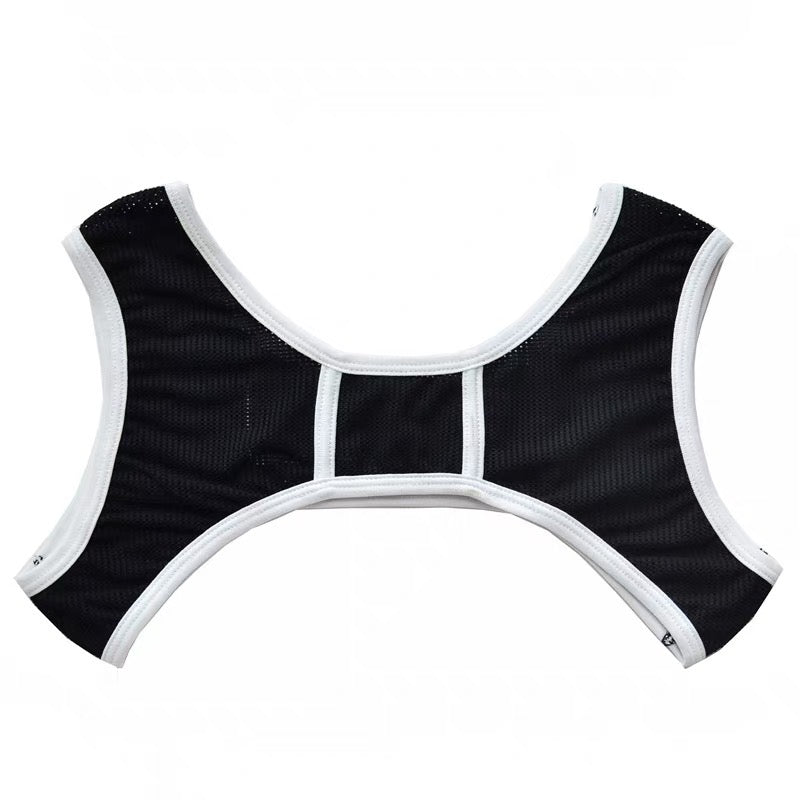 DM MEN’S CROP TOP CIRCUIT PARTY HARNESS