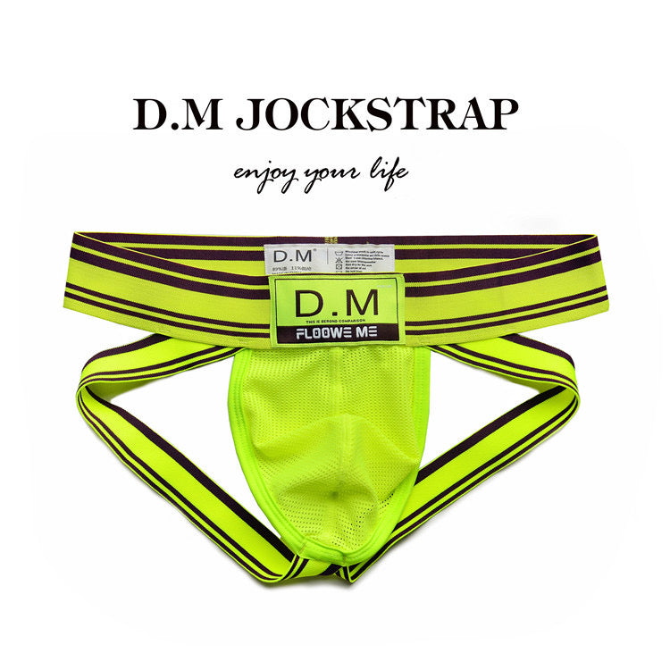 DM MEN’S  LOW WAIST MESH JOCKSTRAP