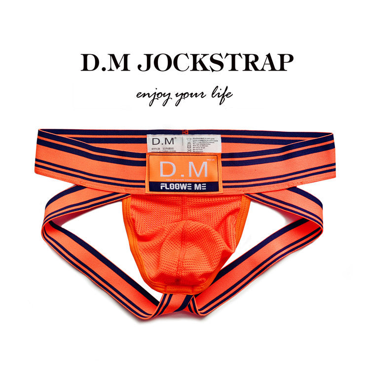 DM MEN’S  LOW WAIST MESH JOCKSTRAP