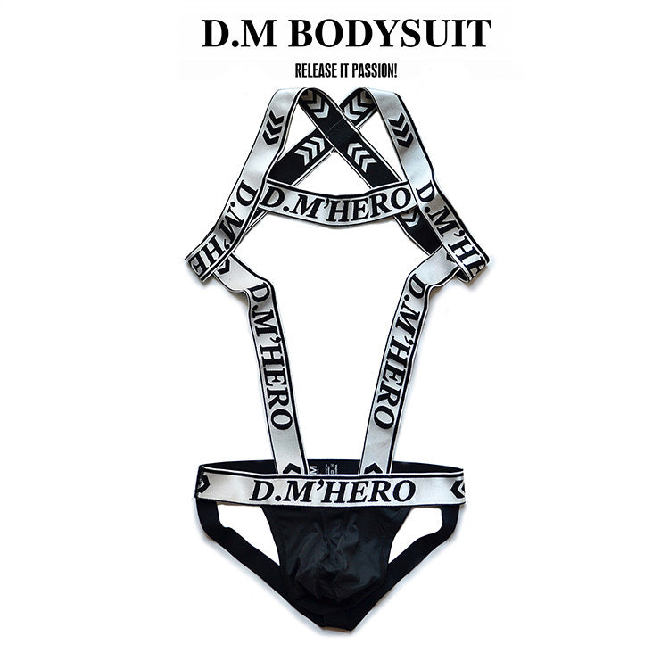 DM MEN’S HARNESS BODYSUIT
