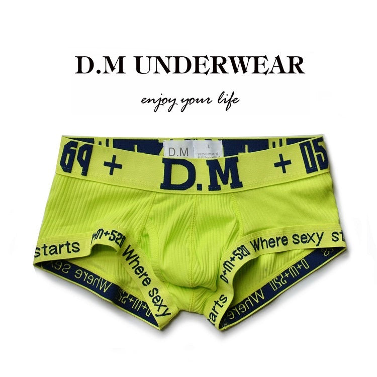 DM MEN’S CALCULATION BOXER BRIEFS