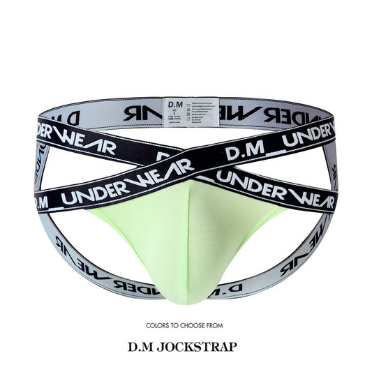 DM MEN’S LOW WAIST CROSS WAIST BAND JOCKSTRAP