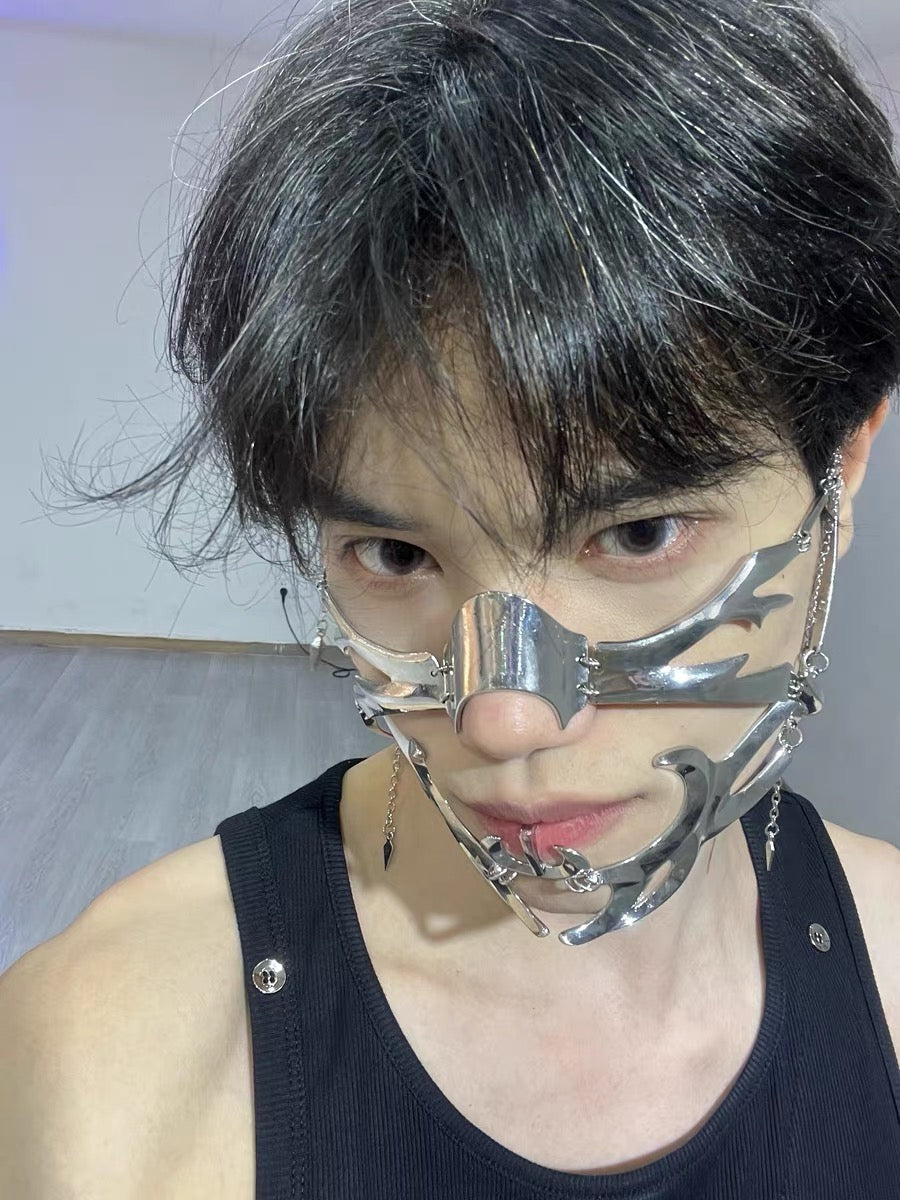 DESIGNER UNISEX METAL MASK