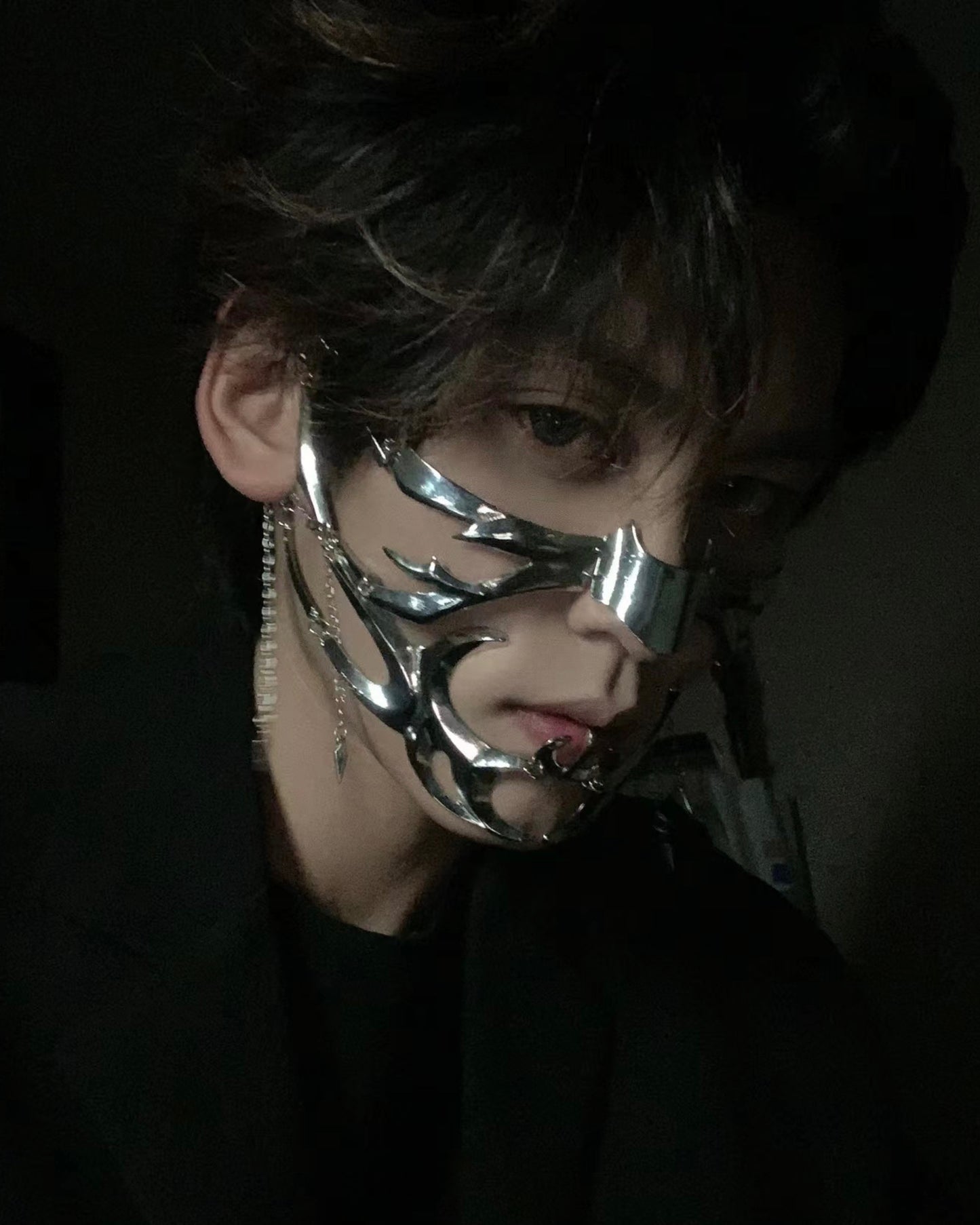 DESIGNER UNISEX METAL MASK