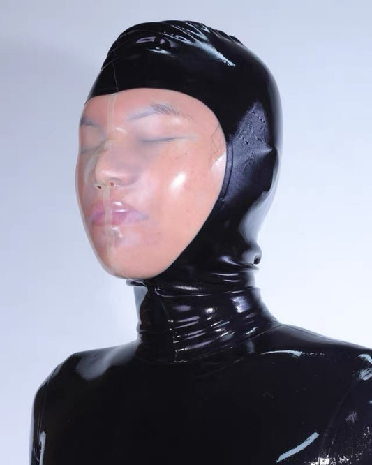 KAMASSTUDIO TWO TONE LATEX HOOD