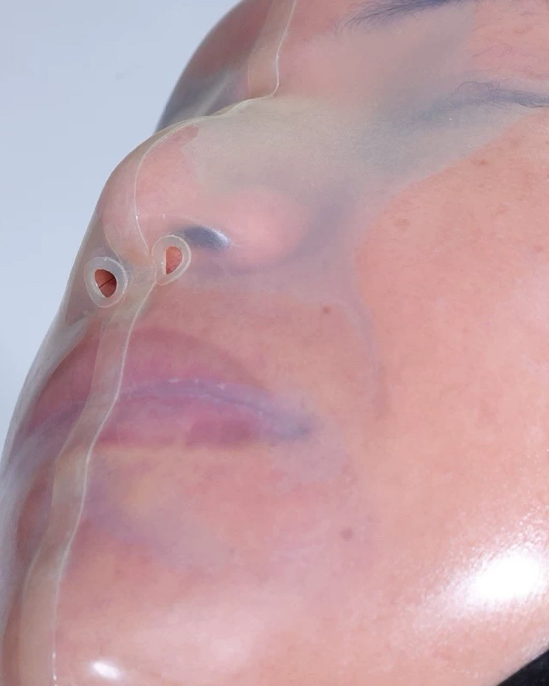 KAMASSTUDIO TWO TONE LATEX HOOD