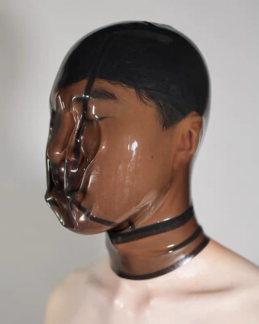 KAMASSTUDIO TRANSPARENT LATEX HOOD
