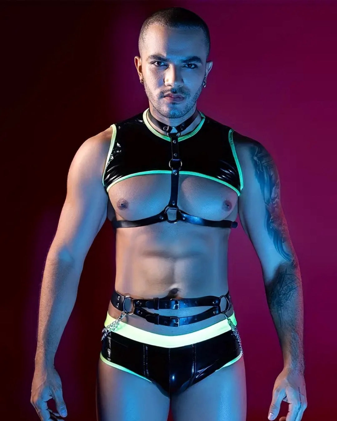 MEN’S GOGO BOY FANTASY LEATHER COSTUME