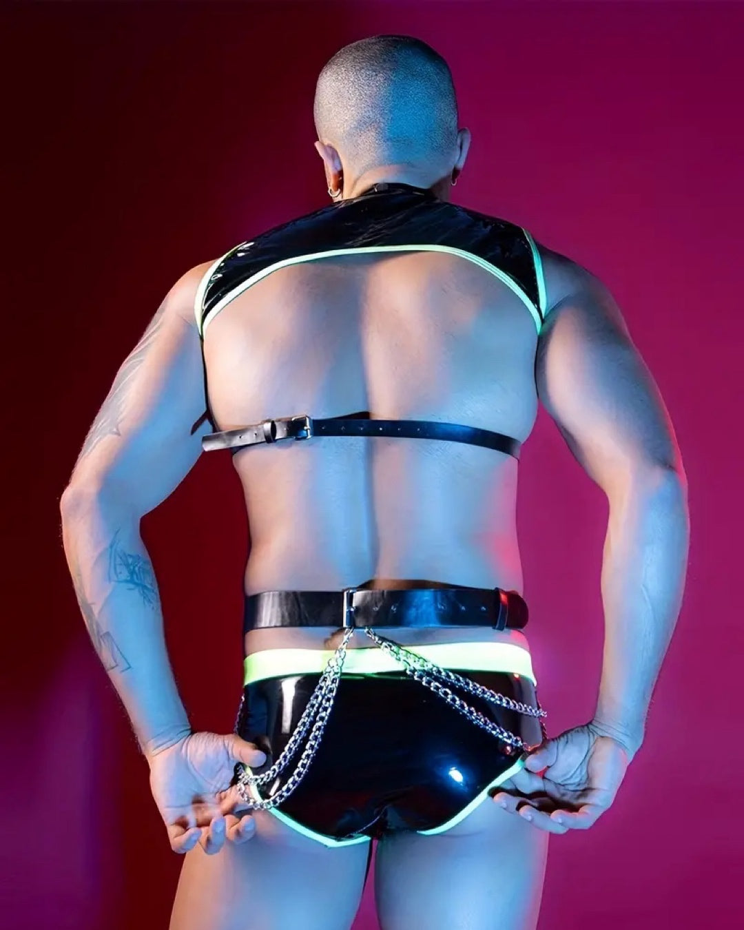 MEN’S GOGO BOY FANTASY LEATHER COSTUME